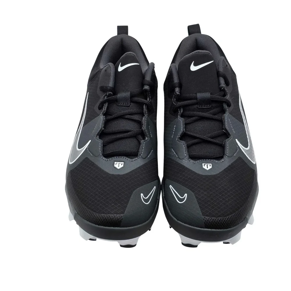 Nike Force Trout 9 Pro MCS Molded Baseball Cleats Mens Size 9 Black Silver NEW